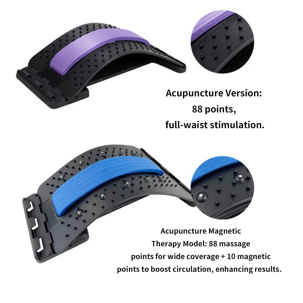 Back Stretcher Adjustable Massager 
