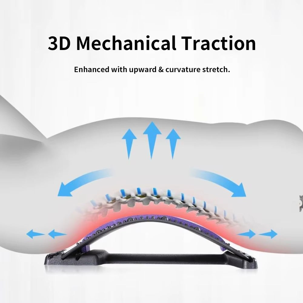 Back Stretcher Adjustable Massager 