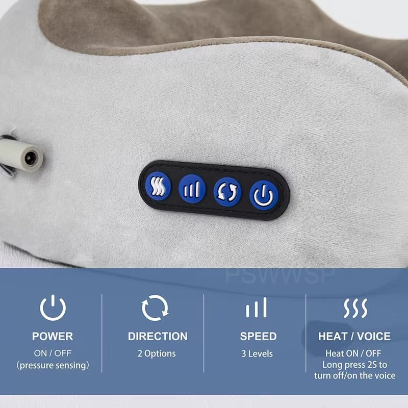 Electric U Shapped Massage Pillow