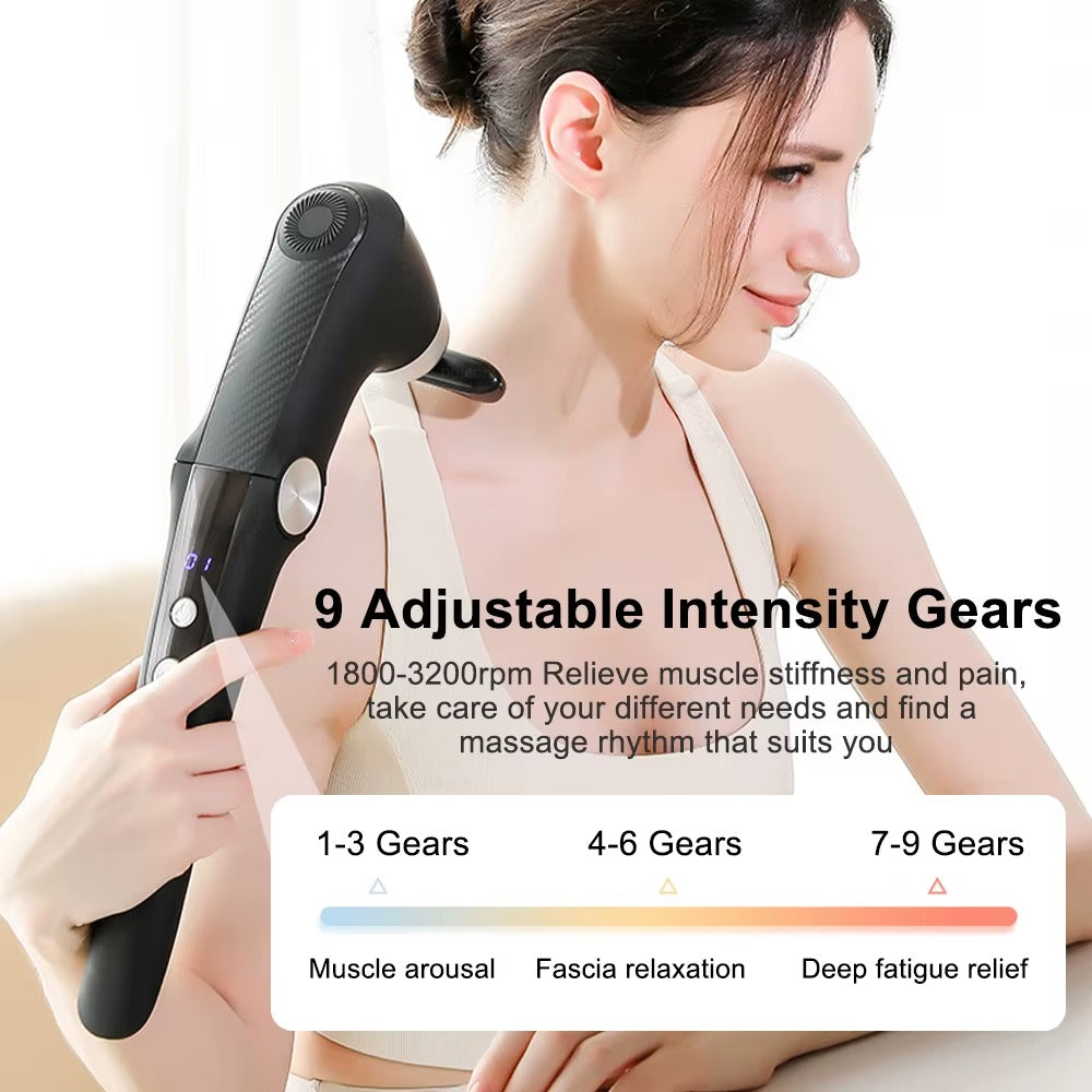 Foldable Massage Gun for Neck