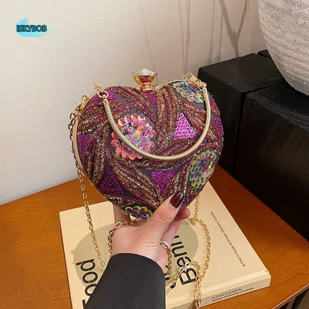 Glitter Sequin Evening Banquet Bag