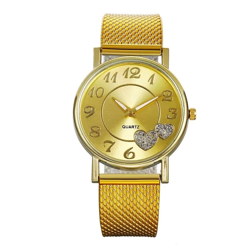 Luxury Heart Wrist Watches for Women