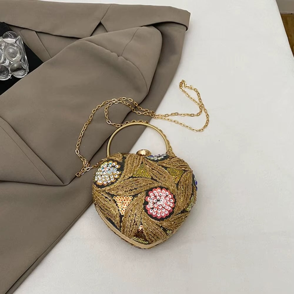 Glitter Sequin Evening Banquet Bag