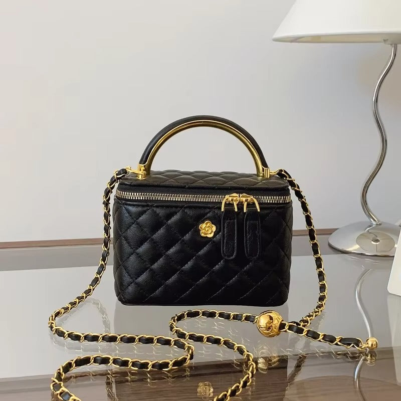 Women's Large Capacity Diamond Small Square Bag