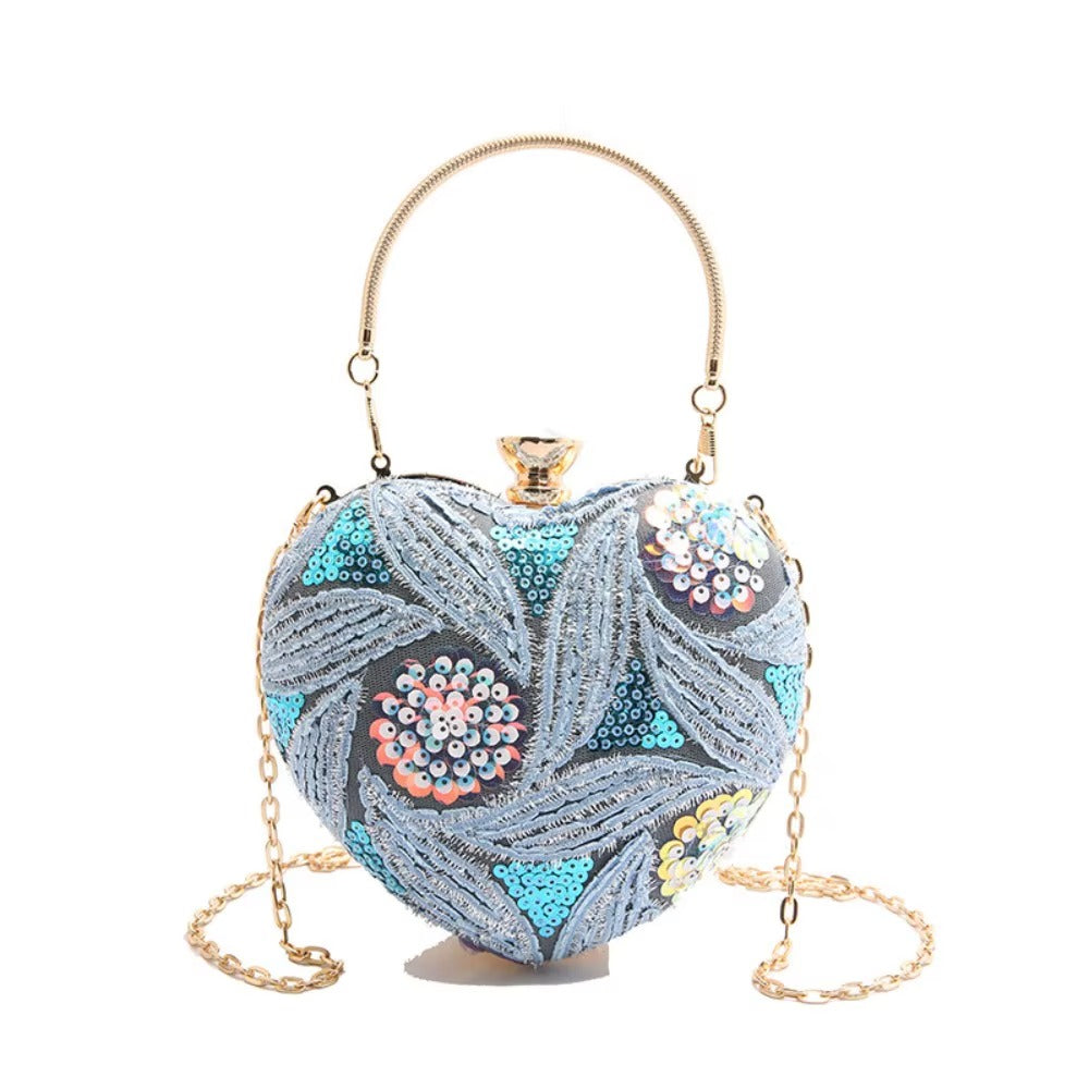 Glitter Sequin Evening Banquet Bag