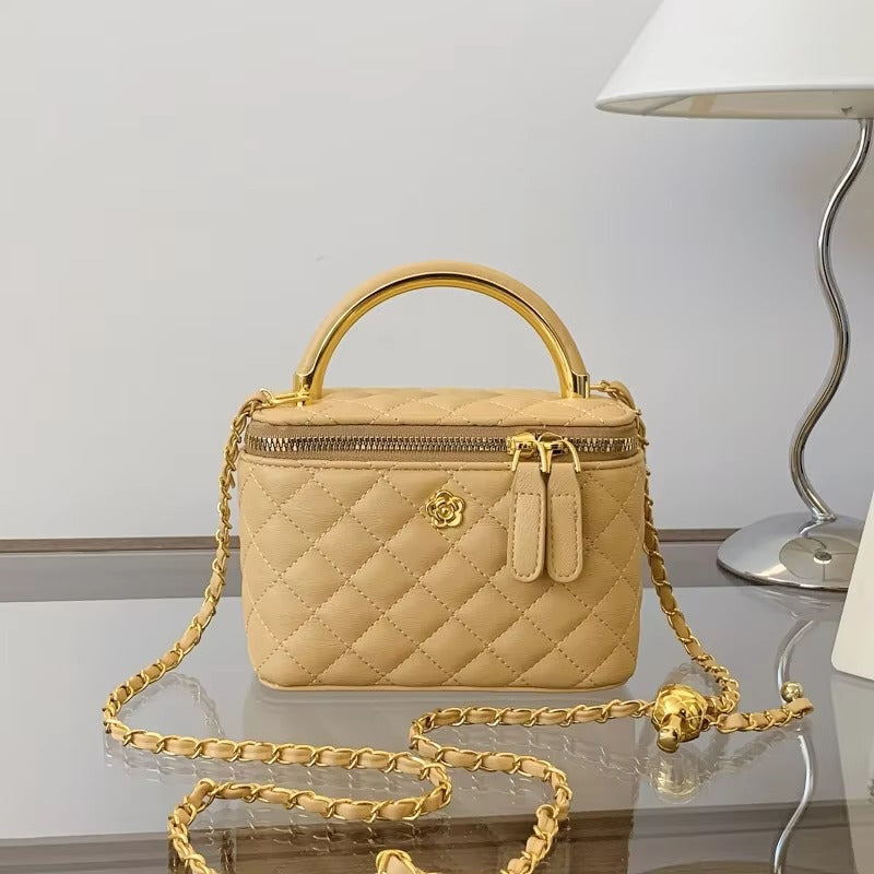 Women's Large Capacity Diamond Small Square Bag