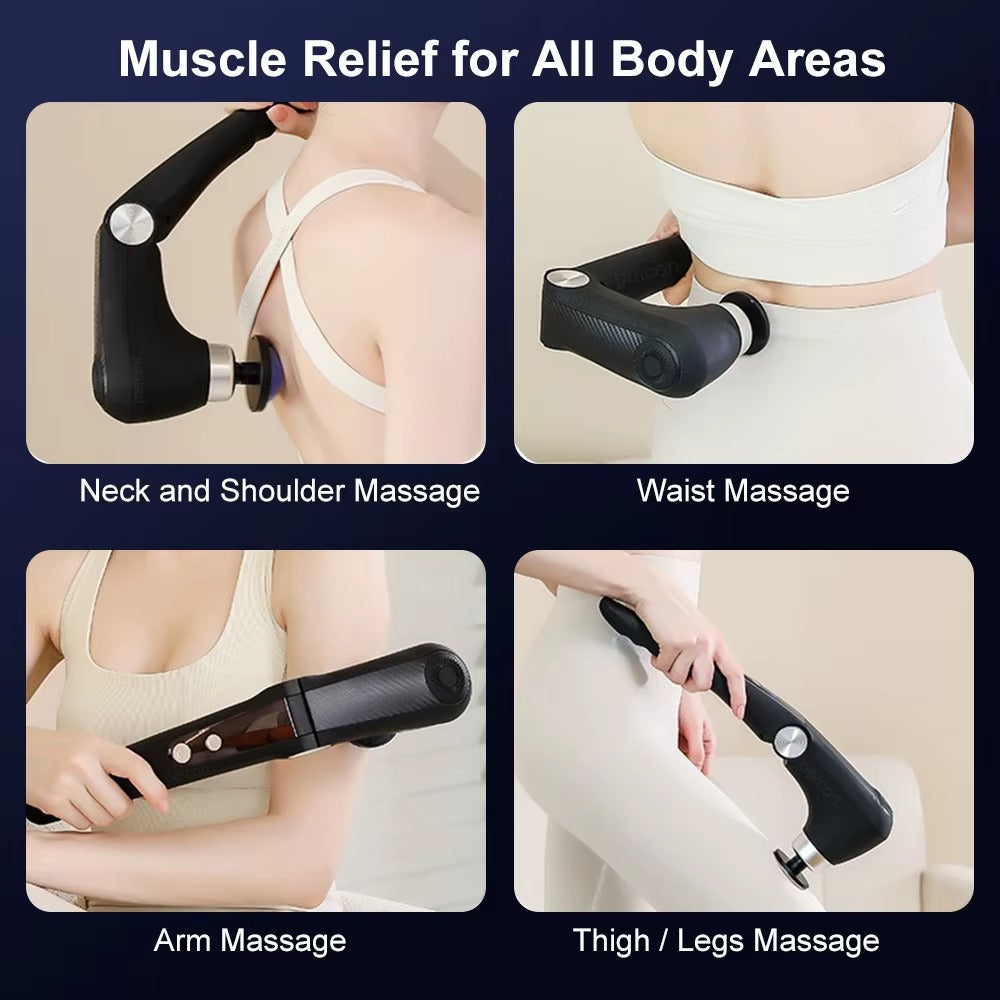 Foldable Massage Gun for Neck