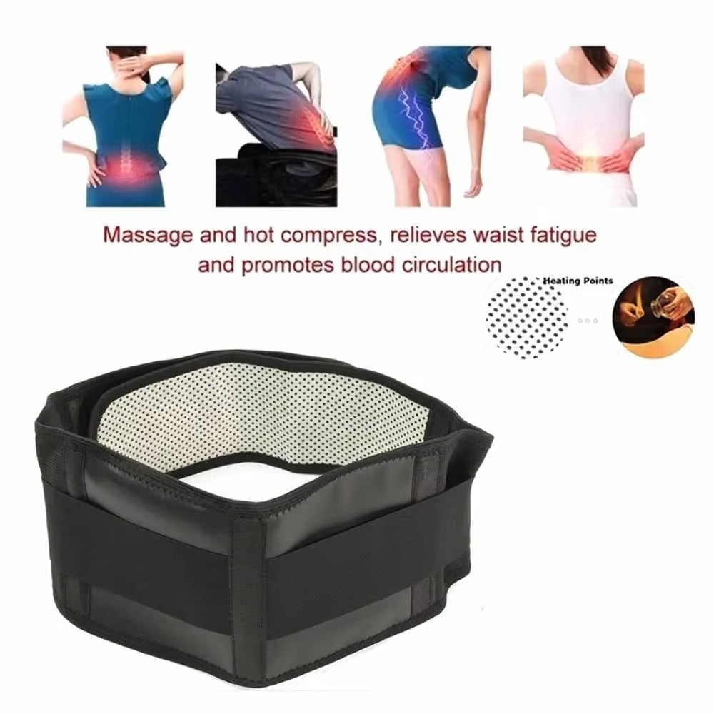 Tourmaline Self Heating Magnetic Therapy Back Waist