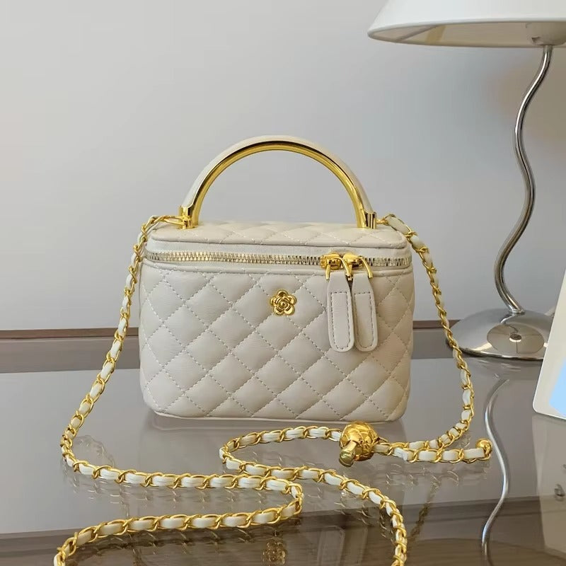 Women's Large Capacity Diamond Small Square Bag