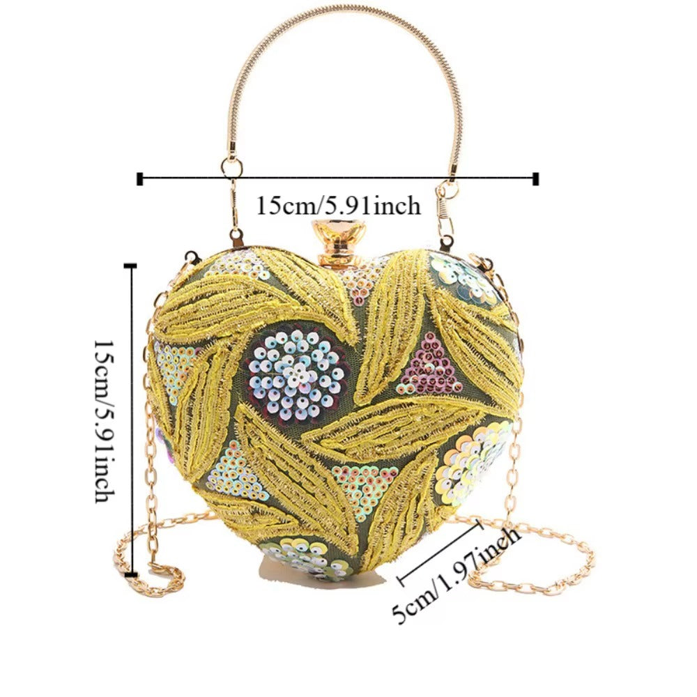 Glitter Sequin Evening Banquet Bag