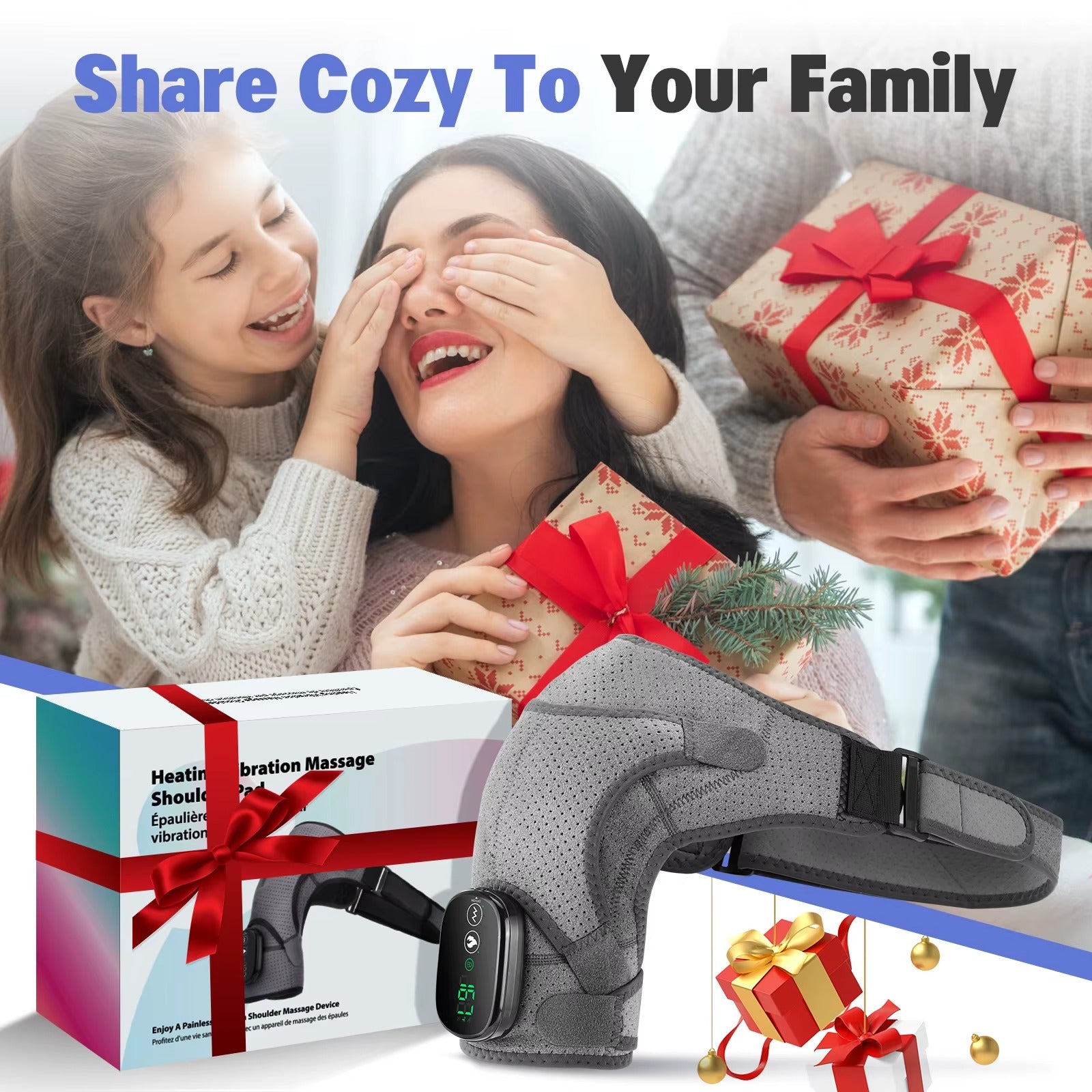 Electric Heated Shoulder Massager 