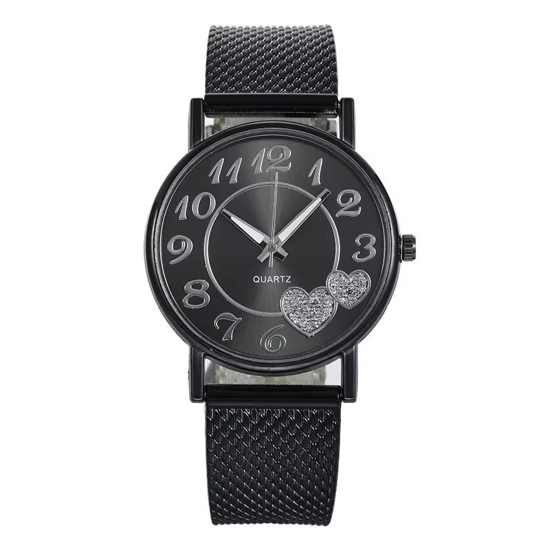 Luxury Heart Wrist Watches for Women
