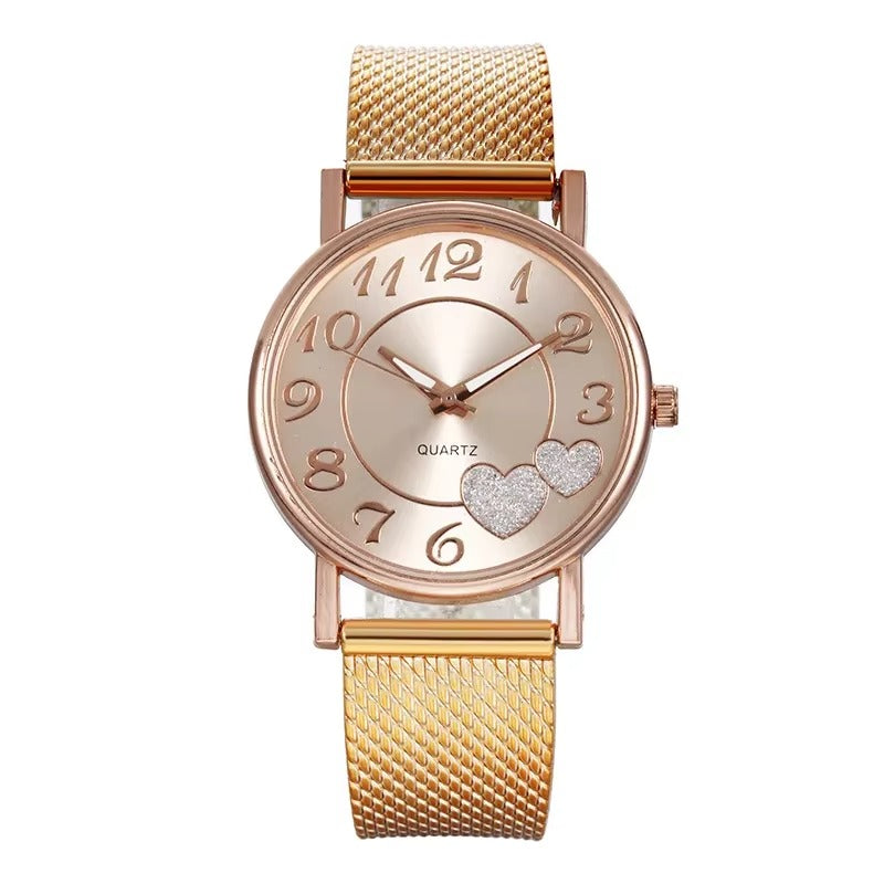 Luxury Heart Wrist Watches for Women