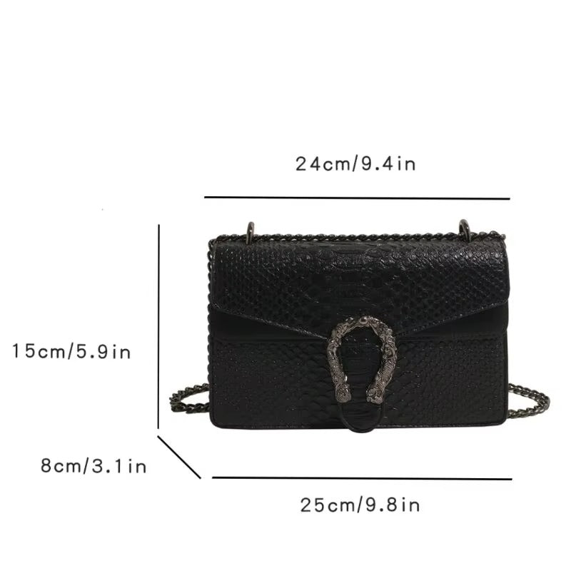 Retro Style Fashion Chain Shoulder Bag for Women