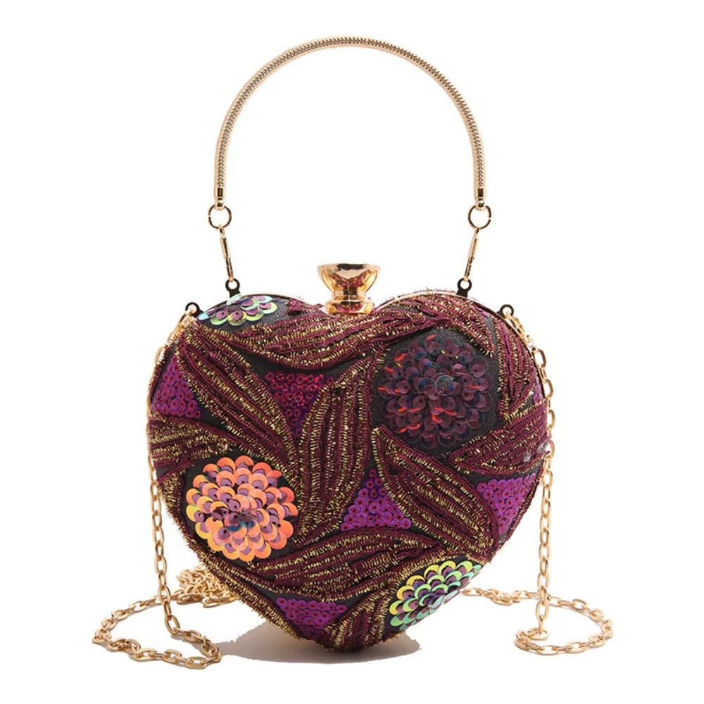 Glitter Sequin Evening Banquet Bag