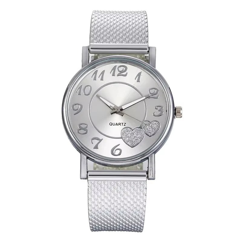 Luxury Heart Wrist Watches for Women